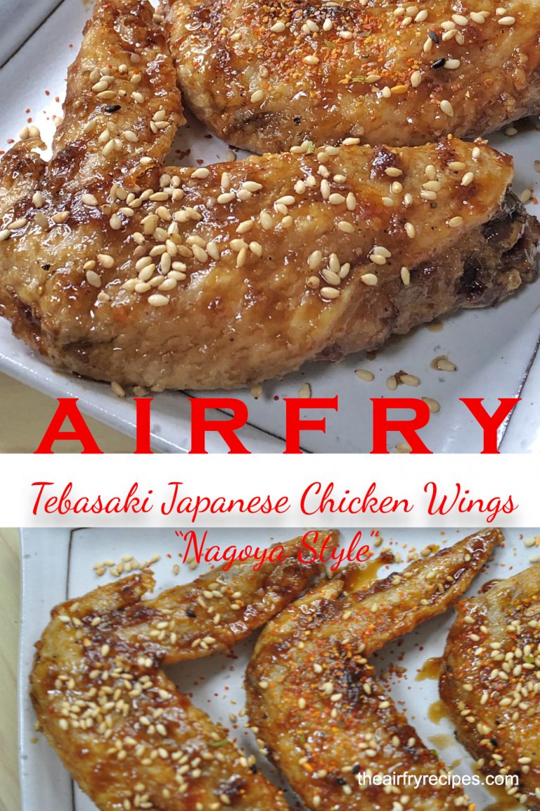 Airfry Tebasaki Japanese Chicken Wings “Nagoya Style ...