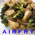 Airfry Chicken Cordon Bleu